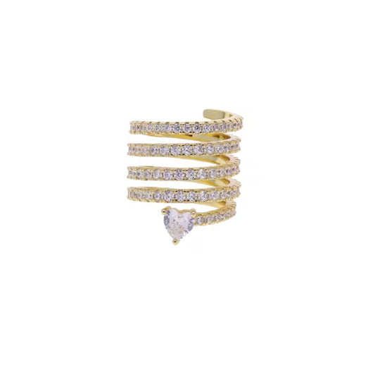 Spring Spiral Ring